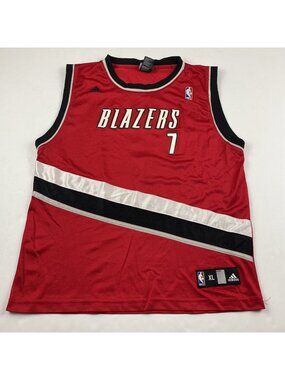 Adidas Portland Trailblazers #7 Brandon Roy Jersey Youth Size XL (18-20)